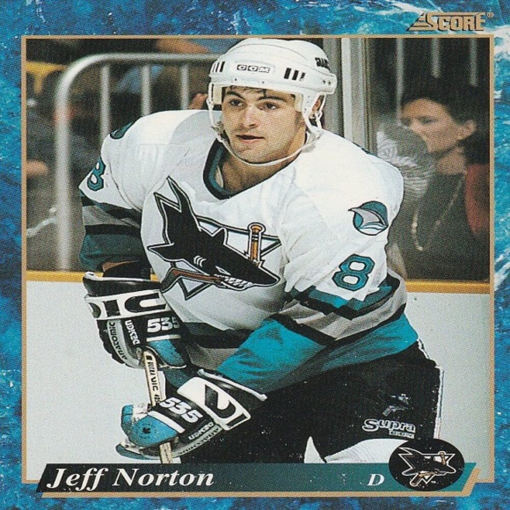 Jeff Norton - 1994 Score Hockey Card